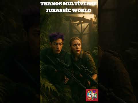 Thanos in Jurassic World: Multiverse Gone Wrong #squidgame #player230 #thanos