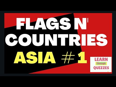HOW MANY COUNTRIES IN ASIA? Test your memory here.