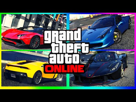 5 BEST SUPER CARS In GTA 5 Online! (March 2020)