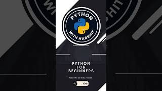 Python Tutorials in Hindi (Full Course)#python #pythoninhindi #pythontutorial #shorts #shortvideo
