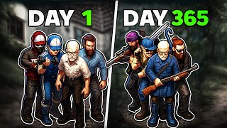 We survived a YEAR in Project Zomboid and rebuilt society | The Movie
