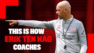 Erik ten Hag: The first training session in Leverkusen