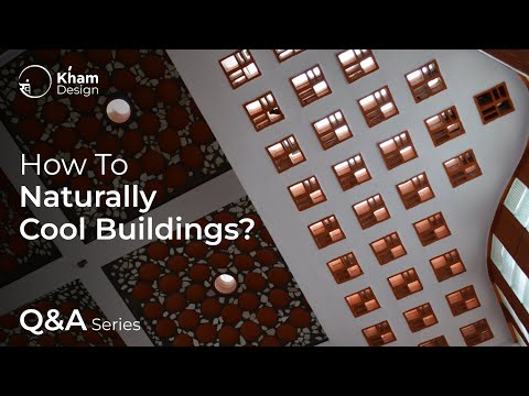 How do we naturally cool a building? | Q&A by Chetan Shivaprasad.