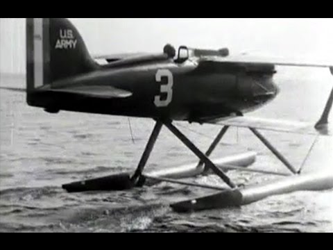 Early air racing Clips including float planes - 1925 U.S. Army Air Service -