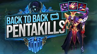 THIS SHOULDN'T BE LEGAL... BACK TO BACK PENTAKILLS IN CHALLENGER