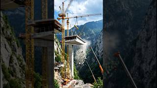 Bridge Collapse in Seconds 😱 Engineering Fail at Mega Project Site #MegaProjectFail #bridgefail