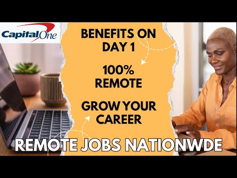 3 Remote Jobs at Capital One You Can Do From Home! | Work From Home Jobs 2025