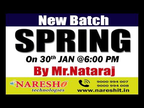 NEW BATCHES - 30th JANUARY