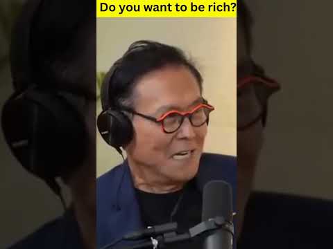 ROBERT KIYOSAKI//If you want to be rich, you need to know these two things 💰#shorts
