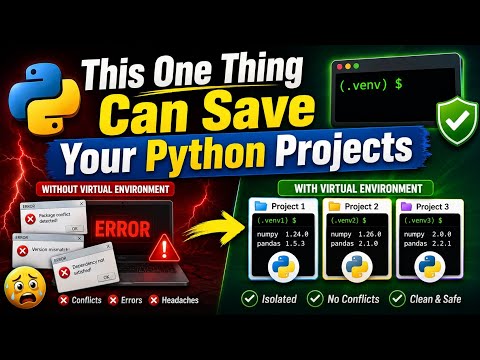 This One Thing Can Save Your Python Projects || Code with Gamerz