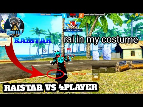 RAISTAR IN MY COSTUME😱😱 | RAI vs 4PLAYER | HOW CAN THIS POSSIBLE