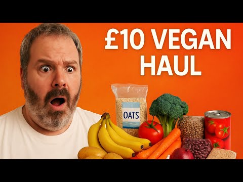 CAN £10 Feed a VEGAN For a Week? 