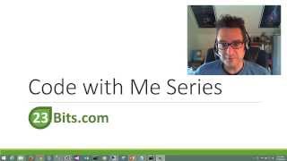 Code with Me Episode 1: Solution Setup and Database Version Control