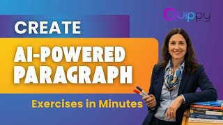 Create AI-Powered Paragraph Exercises in Minutes
