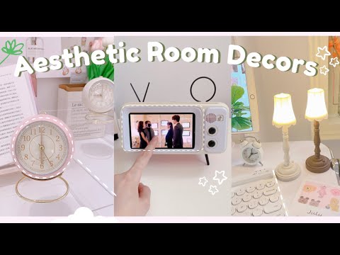 ✧ SHOPEE FINDS 🛒⭐ Affordable Aesthetic Room Decors + More ( as low as 8 pesos !!! gurl )