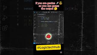 Question 8: 🔥If you think you're Programming Giant, Prove it! 🚀😎 | @LogicTechHub #shorts #reels