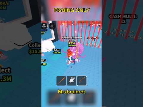 FISHING IN BRAINROT NEW SECRET #shorts #short #delta #ios26 #games #stealabrainrot #roblox  part5