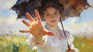Visual Poem | Claude Monet | Living Inside Monet's "Woman with a Parasol" | 4K