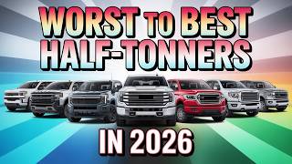 The Brutally Honest Ranking of 2026 Half-Ton Pickup Trucks