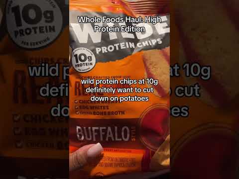 Whole Foods Haul: High Protein part one #highproteinmeal #fitnessmotivation