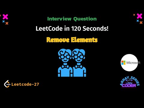 Remove Element - Leetcode 27 - in Hindi