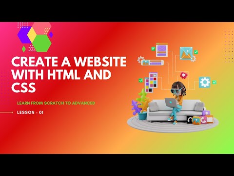How to Create a Website Using HTML & CSS – Step-by-Step Tutorial for Beginners 🚀