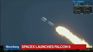 SpaceX Launches Falcon 9 Rocket Carrying Qatari Satellite