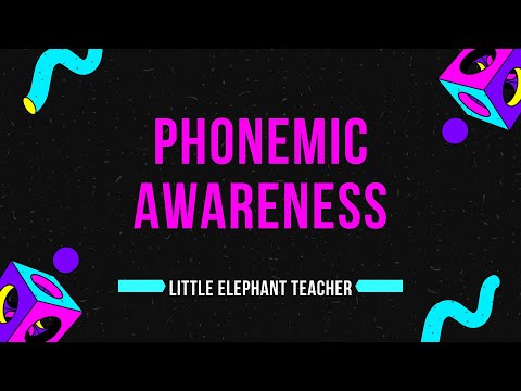 5 Pillars of Literacy - Phonemic Awareness