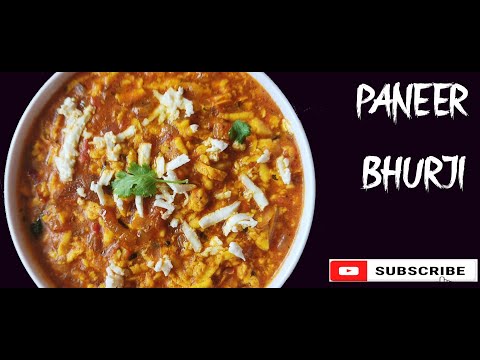 PANEER BHURJI | PANEER BHURJI GRAVY | RESTURANT STYLE PANEER BY LET'S EAT