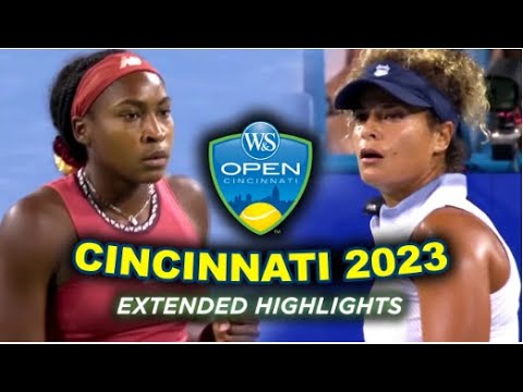 Coco Gauff vs Mayar Sherif FULL Highlights | 2023 Cincinnati Round 2