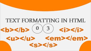 Master Text Formatting in HTML | Complete Guide with Examples