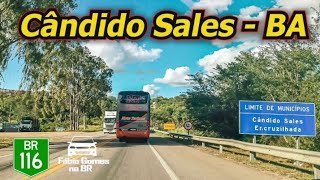 Road Trip to the Northeast. Passing through Cândido Sales BA on BR 116. #part26