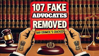 BCI Cracks Down on Fake Advocates: 107 Removed!