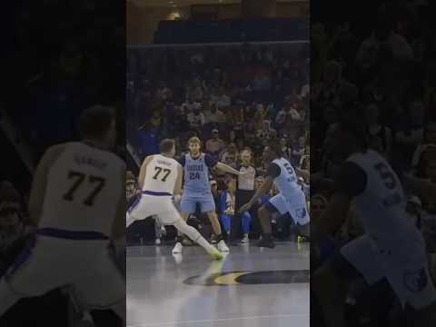 Luka Doncic breaks ankles then miss the step-back 3 😮‍💨🔥