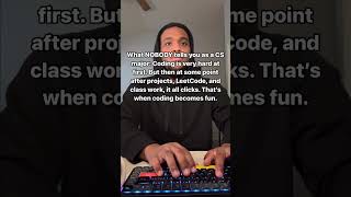 Every Computer Science Major can relate to this #codewithme #learntocode2024