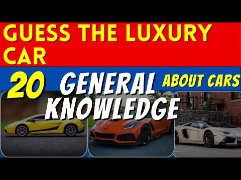Guess the Car | Can You Answer these 20 Questions?