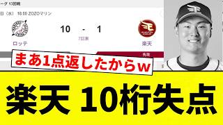 【Yoshiiiiiiiiii】Rakuten gives up double-digit runs【Pro Baseball Reaction Collection】