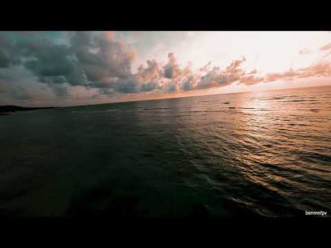 Golden hour at Patar White Sand Beach Bolinao