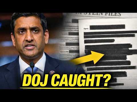 Khanna & Massie Reveal Shocking Redactions in “Unredacted” Epstein Files