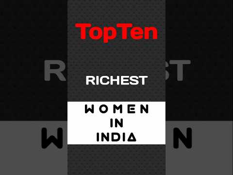 Top 10 Richest Woman in India 2024 | NKProTopTen #shorts #ytshorts #trending #billionaire #Rich