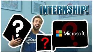 UNBOXING MICROSOFT'S VIRTUAL INTERNSHIP HAUL!