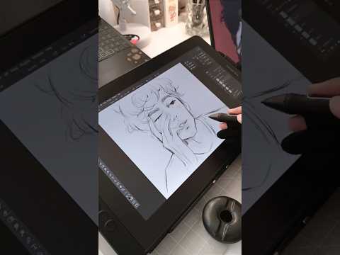 unboxing huion kamvas 13 ✧ #huion #digitalart #digitalsketch #digitaldrawing #artshorts