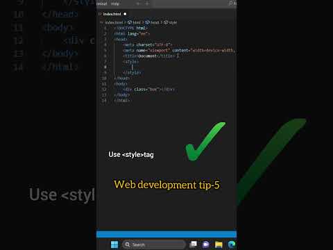 How to give styling for html code without css file|Famous Creater|#html #css #trending #csseffects