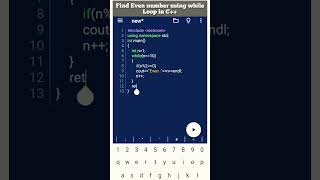 While Loop in C++ with example🔥 #shorts #youtubeshorts #shortvideo