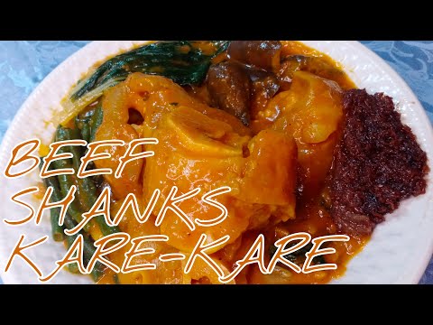 How to cook BEEF SHANKS KARE-KARE |By pards