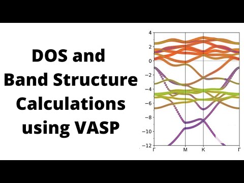 DOS and Band Structure Calculation using VASP