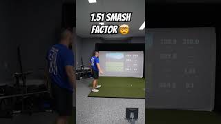 Hey look, a 1.51 smash #trackmangolf #longdrive #golf
