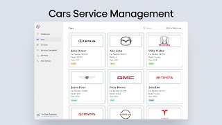 Cars Services Custom WebApp Showcase | ProDash me
