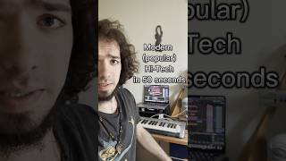 Modern (popular) Hi-Tech in 50 seconds #psytrance #hitech #ableton