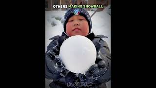 This Snowball Fight Took a Wild Turn at the End 💥❄️